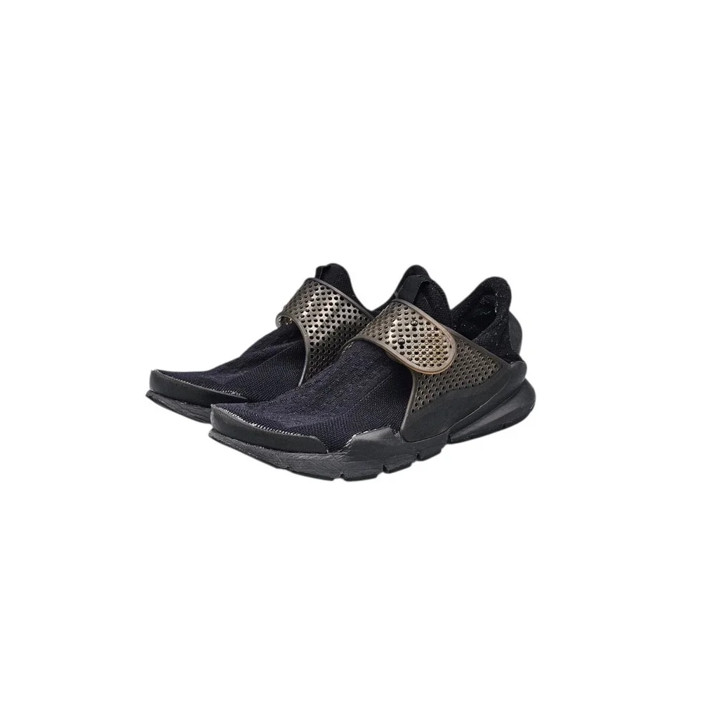 Nike Women's Size 8 US VGC Sock Dart SE Triple Black Sneakers Shoes 862412-004